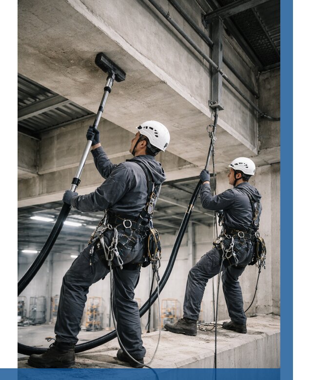 Обеспыливание потолочных конструкций в Горячем Ключе от 258 р. |ВЫСОТНИК-Грч