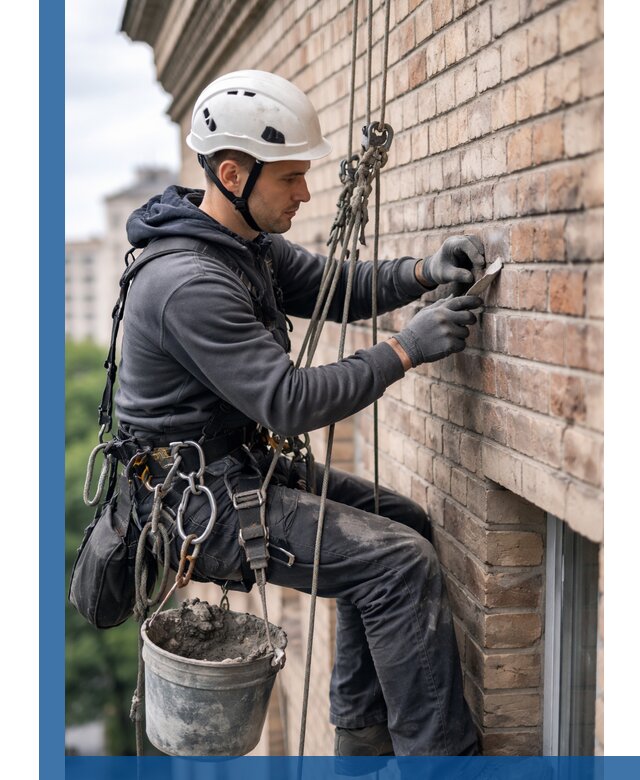 Качественный ремонт кирпичной кладки фасада в Горячем Ключе с гарантией