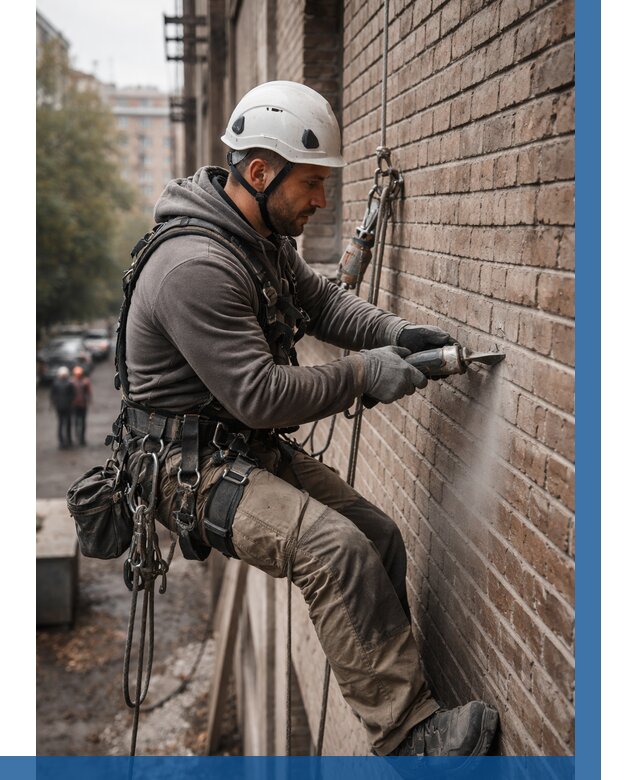 Расшивка кирпичных швов в Горячем Ключе от 620 р. | ВЫСОТНИК-Грч