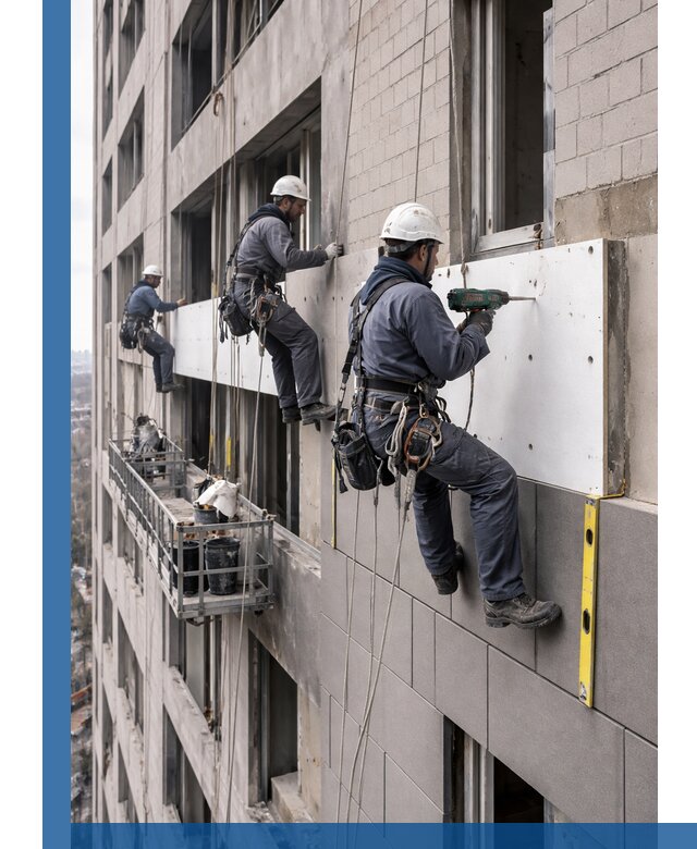 Монтаж фасадных термопанелей высокого качества в Горячем Ключе