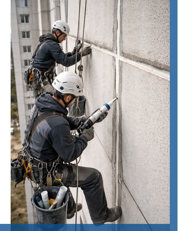 Герметизация межпанельных швов в Горячем Ключе от 723 р. | ВЫСОТНИК-Грч