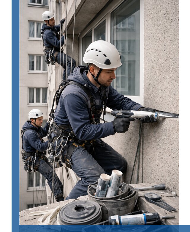 Герметизация швов лоджии в Горячем Ключе профессионально и надежно