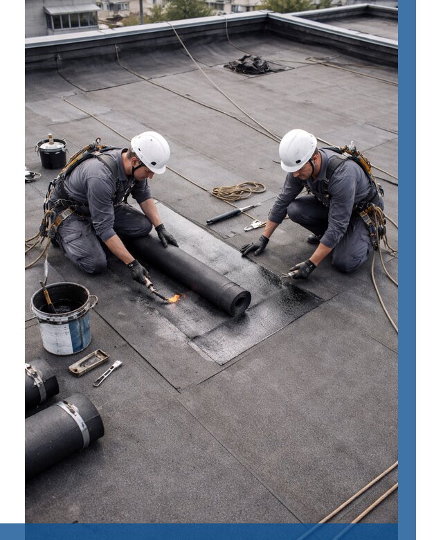 Ремонт мягкой кровли под ключ в Горячем Ключе от 723 р. | ВЫСОТНИК-Грч