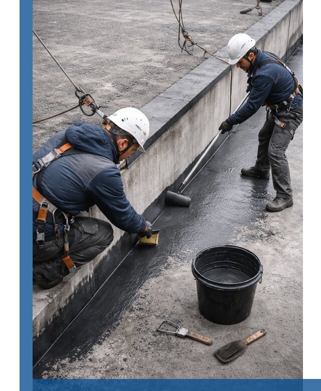 Гидроизоляция кровли жидкой резиной профессионально в Горячем Ключе