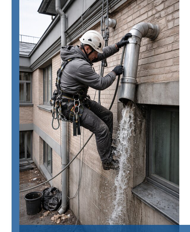 Профессиональная прочистка водосточных труб в Горячем Ключе с гарантией