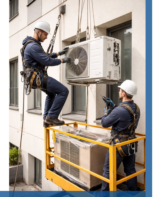 Демонтаж внешнего блока кондиционера в Горячем Ключе от 3617 р. | ВЫСОТНИК-Грч