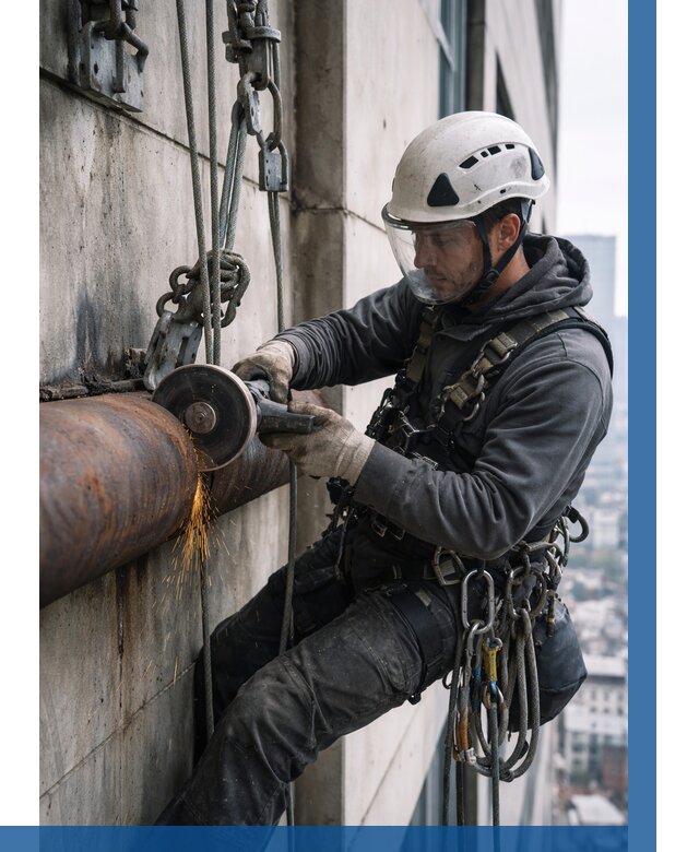 Резка металла на высоте в Горячем Ключе по цене от 4650 р. | ВЫСОТНИК-Грч