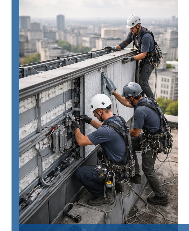 Профессиональное обслуживание крышной рекламы в Горячем Ключе под ключ