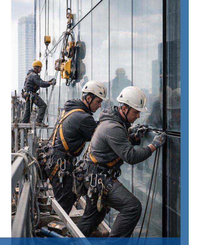 Структурное остекление фасадов в Горячем Ключе от 9816 р. | ВЫСОТНИК-Грч