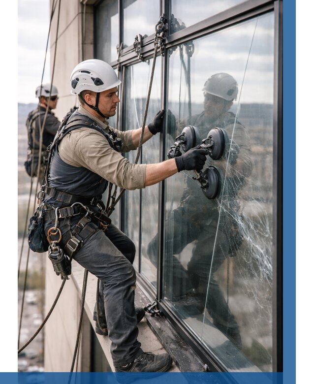 Замена стекла в витраже в Горячем Ключе под ключ от 8783 р. | ВЫСОТНИК-Грч