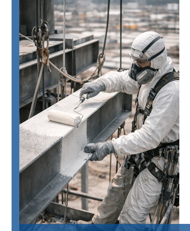 Профессиональная огнезащитная обработка металлоконструкций в Горячем Ключе