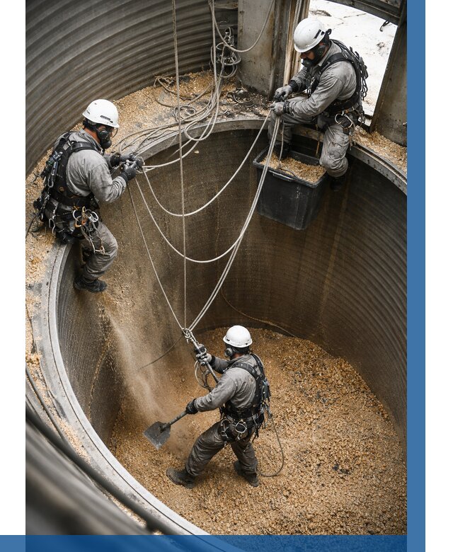 Чистка зерновых бункеров в Горячем Ключе от 12400 р. | ВЫСОТНИК-Грч