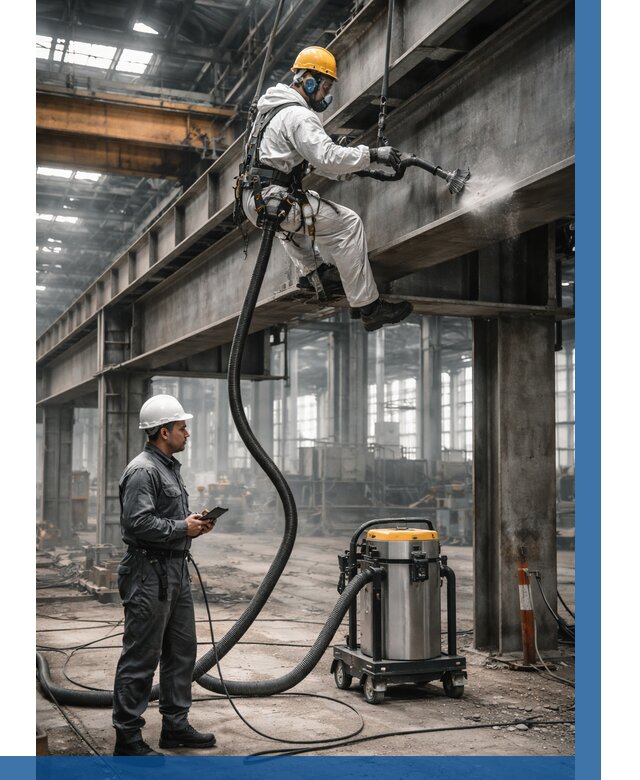 Обеспыливание конструкций в цехе в Горячем Ключе от 4340 р. | ВЫСОТНИК-Грч