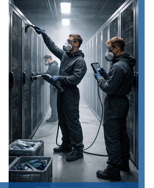 Обеспыливание серверной комнаты в Горячем Ключе от 4650 р. | ВЫСОТНИК-Грч