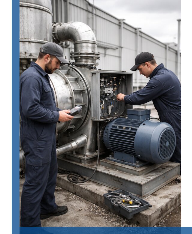 Техническое обслуживание промышленного оборудования в Горячем Ключе