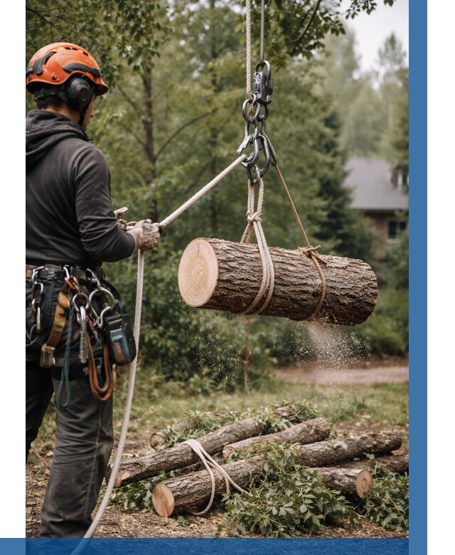 Валка деревьев частями в Горячем Ключе от 7750 р. | ВЫСОТНИК-Грч