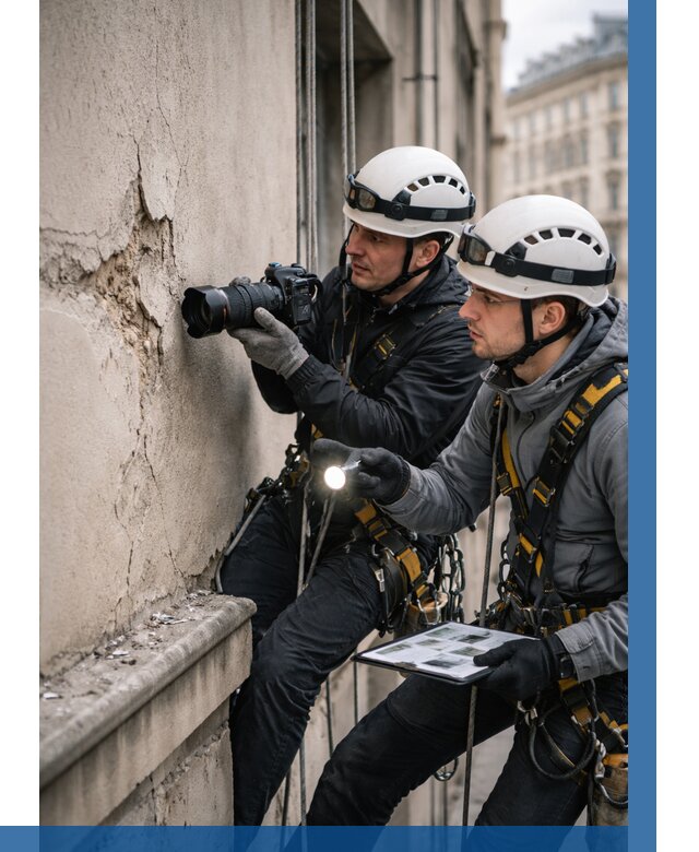 Фотофиксация дефектов фасада в Горячем Ключе от 4650 р. | ВЫСОТНИК-Грч