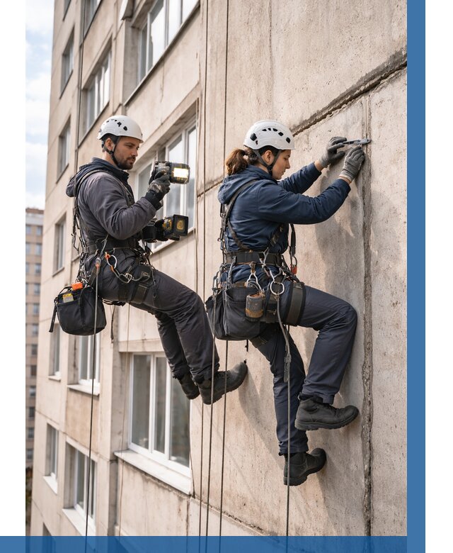 Обследование межпанельных швов в Горячем Ключе от 1860 р. | ВЫСОТНИК-Грч